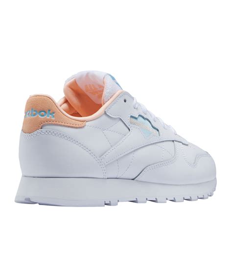 Reebok Classic Leather Damen Weiss Lifestyle Freizeitschuh