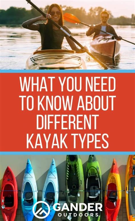 What You Need to Know About Different Kayak Types Overton's