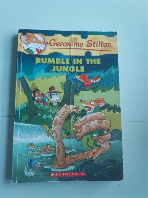 Geronimo Stilton Rumble In The Jungle Hobbies And Toys Books And Magazines Fiction And Non