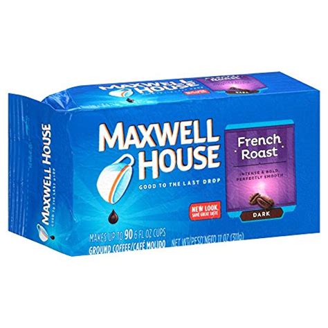 Buy Maxwell House French Roast Dark Roast Ground Coffee Ct Pack