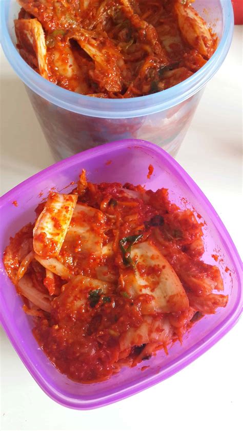 Korean Food Photo Homemade Kimchi On Maangchi