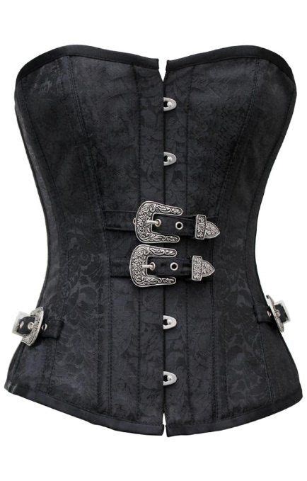 Corset Super Store Women S Brocade Steel Boned Steampunk Corset