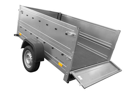 Rimorchio Con Pianale 200x125 Portata 750 KG Garden Trailer 201 KIPP