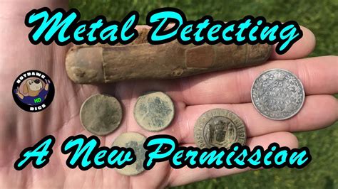 Silver At The New Permission While Metal Detecting Xp Deus Youtube