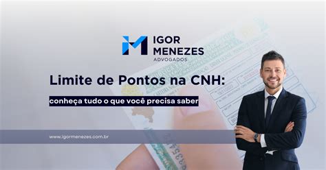 Limite de Pontos na CNH conheça tudo o que você precisa saber IGOR