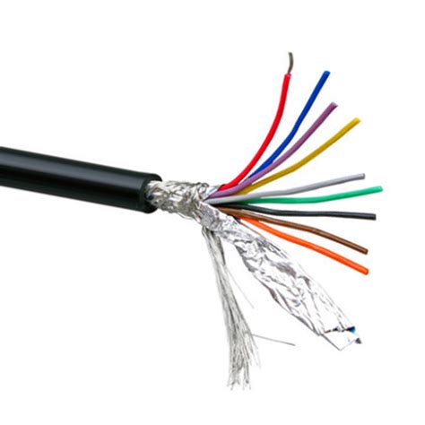 High Quality Ul Multi Conductor Braid Shielded Cable Pvc Jacket