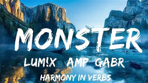 LUM X Gabry Ponte Monster Lyrics 25mins Feeling Your Music