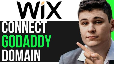 CONNECT WIX WEBSITE TO GODADDY DOMAIN SIMPLE STEPS YouTube