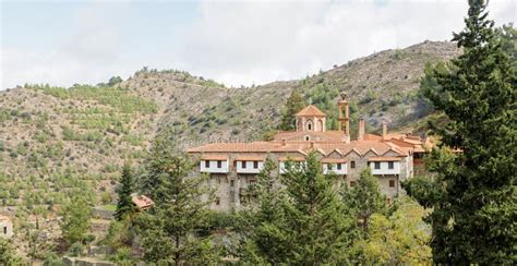 Machairas Monastery Church In The Forest On Cyprus Island Stock Photo