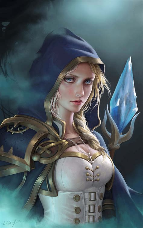 Jaina By Nyakan Warcraft Art World Of Warcraft Jaina