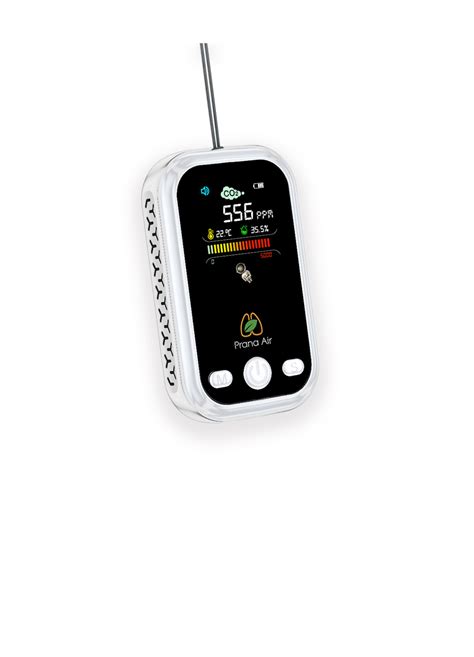 Prana Air Nano CO2 Monitor NDIR Sensor Portable Accurate