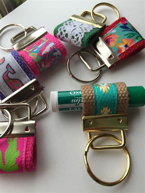 Chapstick Keyfob Lip Balm Holder Keychain Burts Bees Holder