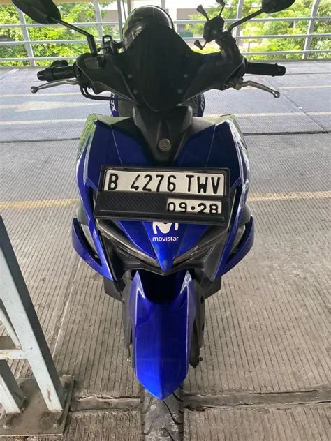 Yamaha Aerox Blue Movistar 2018 Motor Bekas 916800325