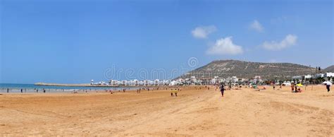 Playa De Agadir Foto Editorial Imagen De Agua Turismo 56526061