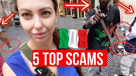 5 TYPICAL SCAMS And TOURIST TRAPS In ITALY When You Go To Italy This