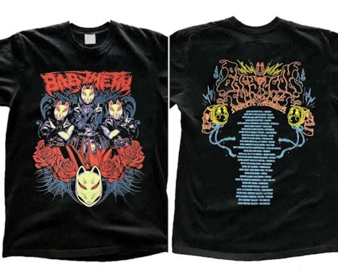 Babymetal Us Tour Shirt Babymetal Tshirt Babymetal Tour