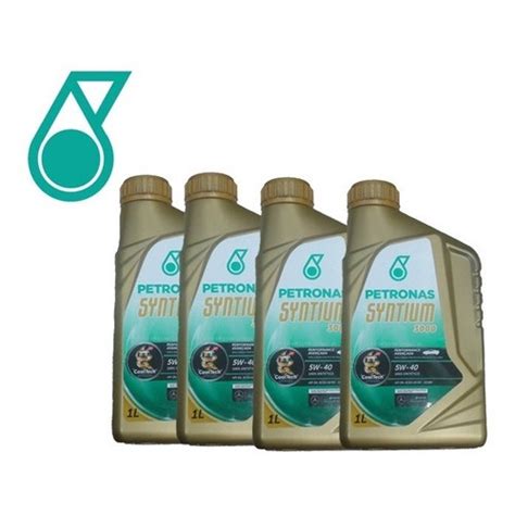 Kit Oleo Petronas Syntium 3000 5w40 100 Sintetico Submarino