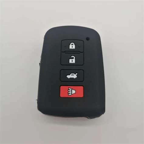 Key Cover For 4 Buttons Toyota Camry Corolla Rav4 Keychain Key Holder