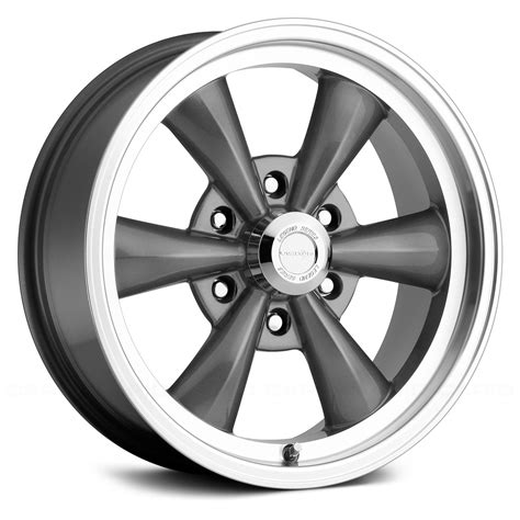 Vision® 141 Legend 6 Wheels Gunmetal With Machined Lip Rims