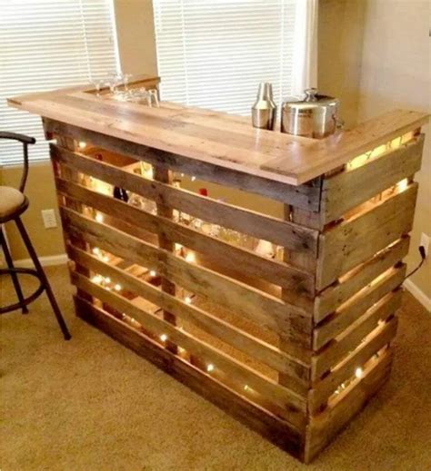 28 Geniales Ideas De Barras Desayunadoras Con Pallets De Madera Un