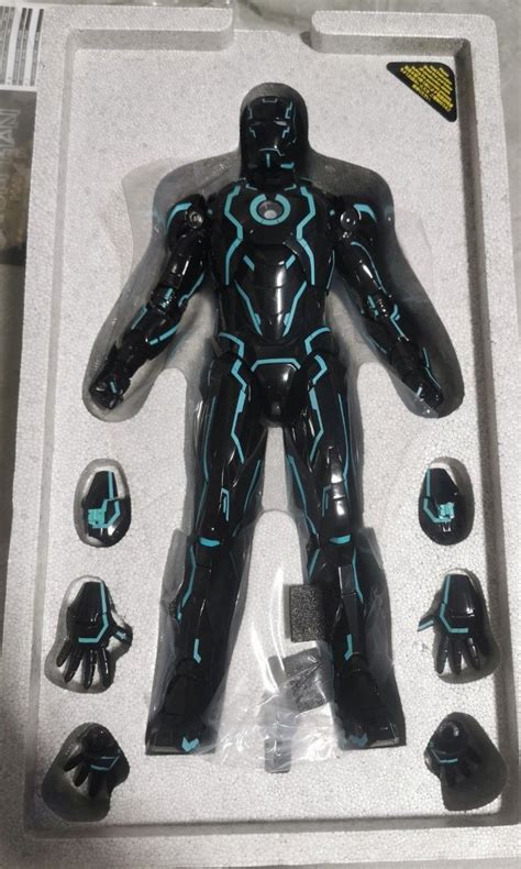 Hot Toys Neon Tech Iron Man Mark IV Hobbies Toys Toys Games On Carousell