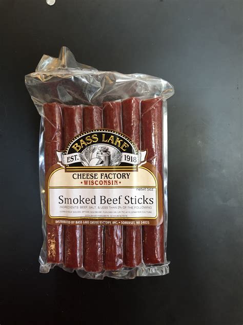 Beef Sticks 5oz – Bass Lake Cheese Factory