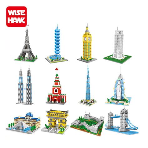 Aliexpress.com : Buy WiseHawk Nano Blocks World Architecture Series London Bridge DIY Assembly ...