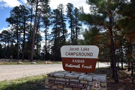 Jacob Lake Campground 2018 | Sign entering into the campgrou… | Flickr