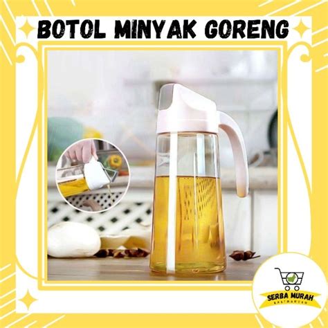 Jual BOTOL MINYAK 630 ML SERBAGUNA TEMPAT MINYAK GORENG BOTOL