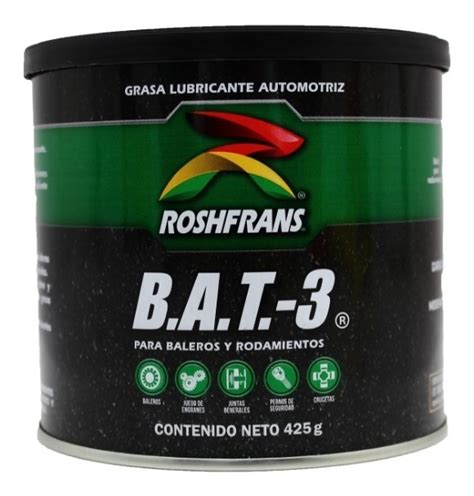 Grasa Lubricante Bat Baleros Y Rodamientos G Roshfrans Mercado Libre