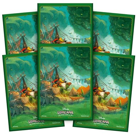 Disney Lorcana Into The Inklands Card Sleeves Robin Hood Whatever