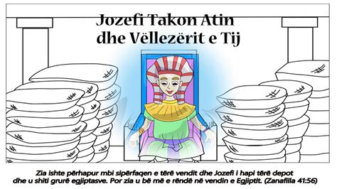 Ngjyrosje për fëmijë 어린이를 위한 색칠하기 Jozefi Takon Atin dhe Vëllezërit