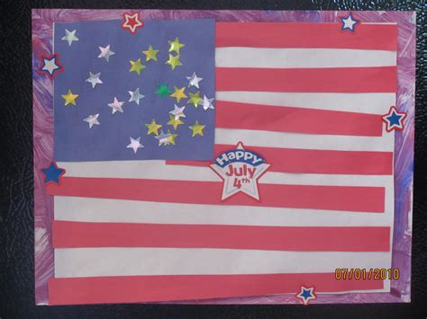 Live, Learn, Love: American Flag Preschool Craft