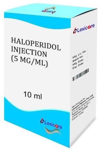 Haloperidol Injection at Best Price in Ankleshwar, Gujarat | Lexicare Pharma Pvt. Ltd.