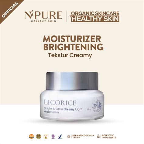 Jual Npure Licorice Brightening Series The Light Cleanser Milky