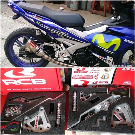 Jual Promo Footstep Underbone Mx King Rcb Footrest Racing Boy Mx King