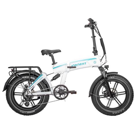 Jobobike In Electric Folding Bike V Fat Tire Electric Ebike Adults