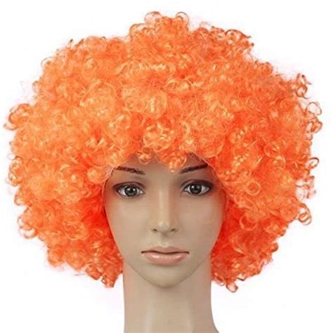 Perruque Déguisement Multicolore Cheveux Maxi Afro Frisée Accessoire