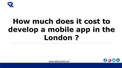 Ppt How Much Does It Cost To Develop A Mobile App In The London