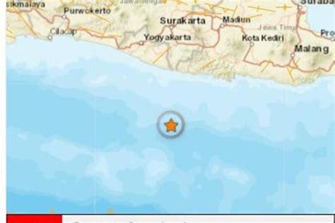 Update Info Gempa Bumi Terkini Di Jogja Resmi Bmkg Magnitudo