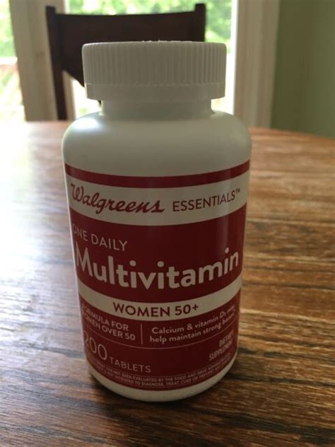 2 Walgreens Essentials Women 50 One Daily Multivitamin 200 Tablets Exp