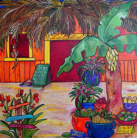 La Cantina Painting By Patti Schermerhorn