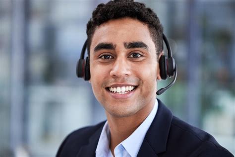 Premium Photo Telemarketing Happy Portrait And Indian Businessman