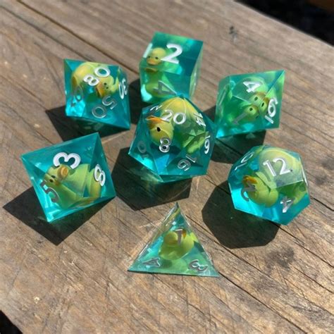 Дайсы, кубики ручной работы для DnD (Dungeons and Dragons, ДнД) Rubber ...