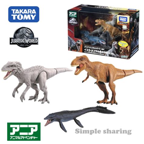 Set โมเดล Takara Tomy Jurassic World Isla Nublar Island Battle Set