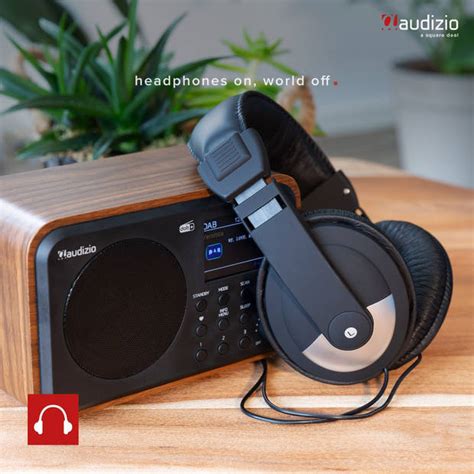 Dab Radio Met Bluetooth Audizio Milan Dab Radio Retro Met Accu En