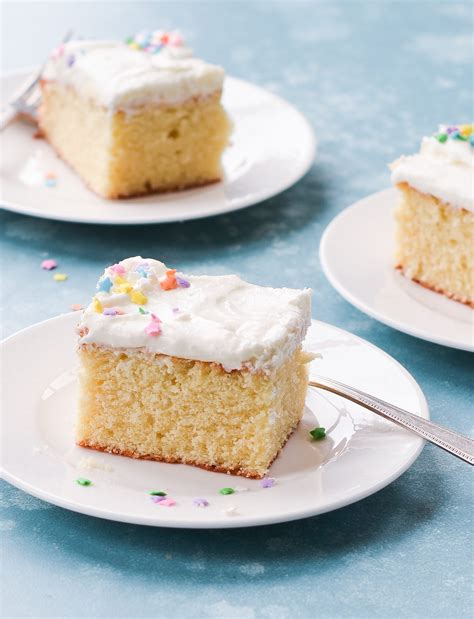 vanilla sheet cake 6