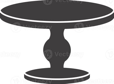 Cake Stand Silhouette Tray And Platter Icon For Desert Serving Flat