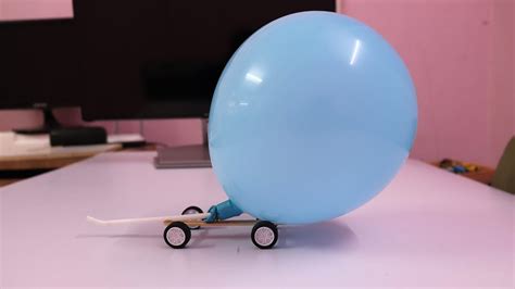 How To Make Amazing Air Powered Balloon Car Air Car Youtube