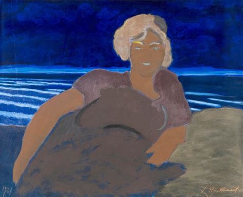 Woman At The Beach Painting Leon Spilliaert Oil Paintings